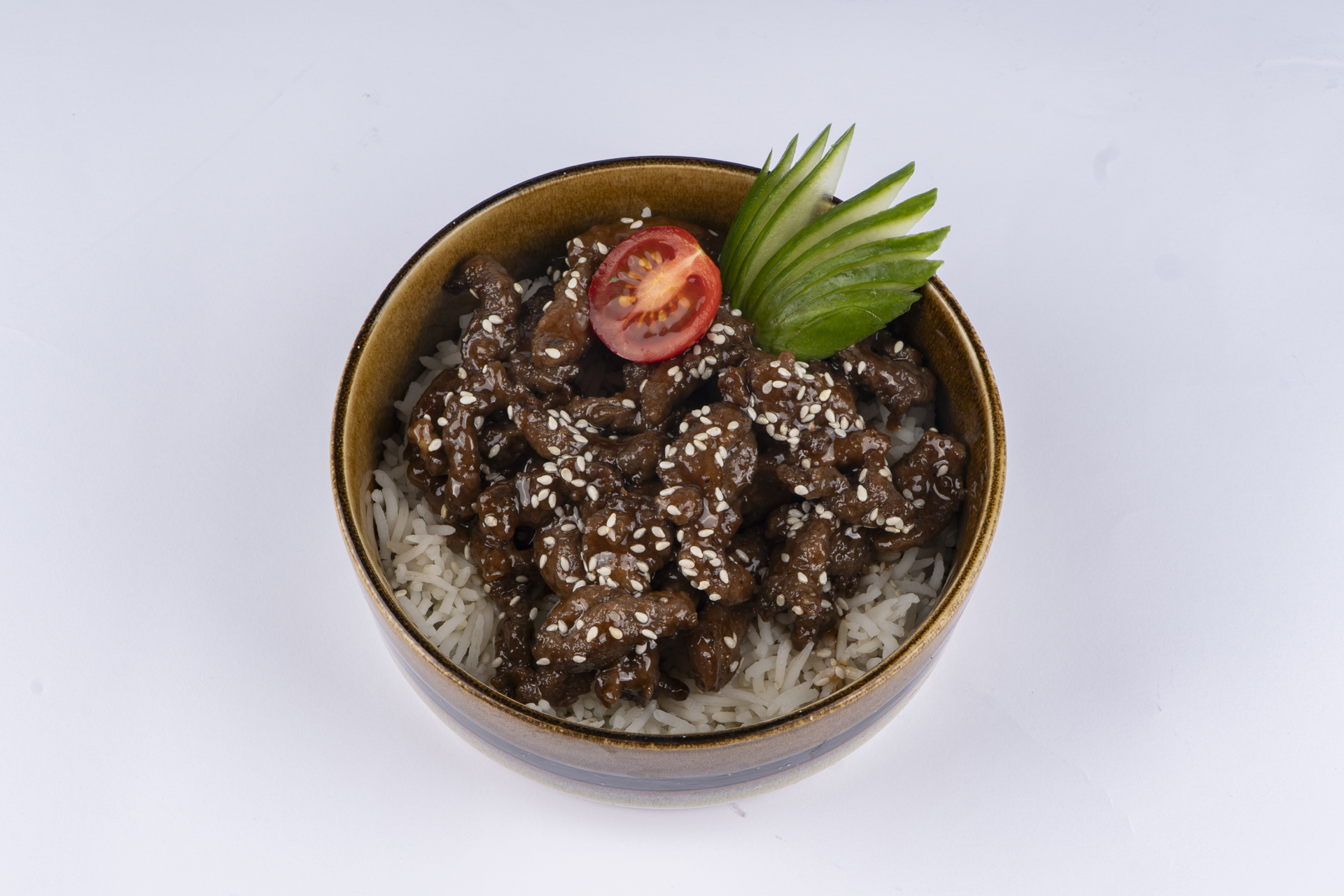 Nutrafi Kitchen Restaurant_Beef Mongolian with Rice